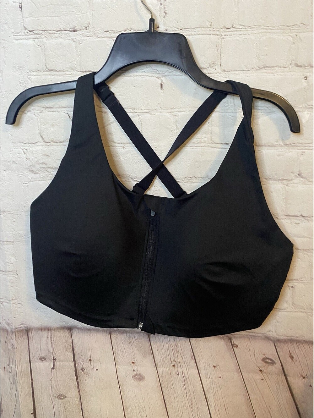 Women's High Support Zip Front Catalyst Sports Bra Size: 2XL